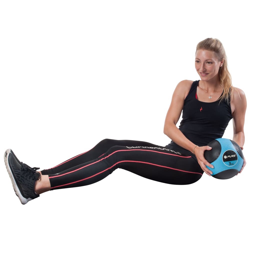 Pure2Improve Medicine Ball 3 kg Blue